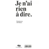 Catalogues D'Exposition<Boutiques de musées Je n'ai rien à dire. Entretiens avec Anish Kapoor