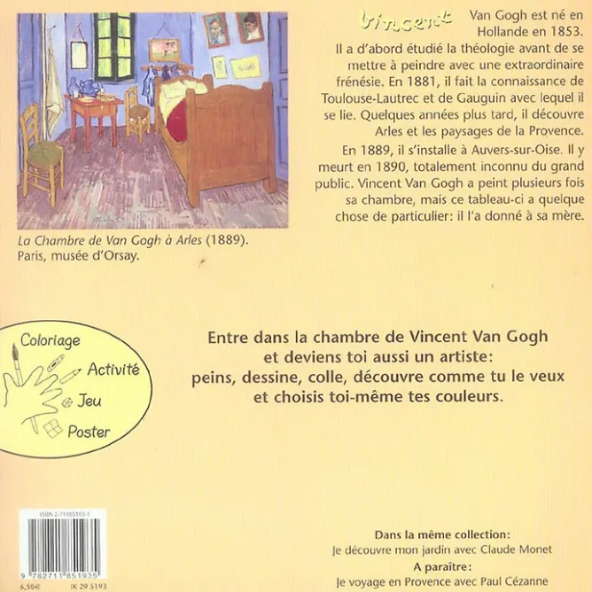 Loisirs Créatifs<Boutiques de musées Je peins ma chambre avec Vincent Van Gogh
