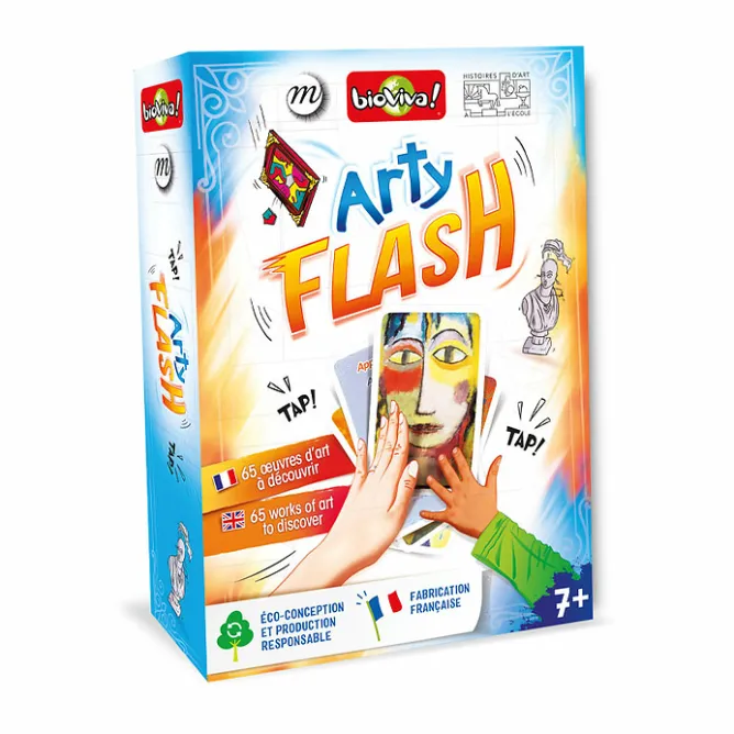 Jeux<Boutiques de musées Jeu Arty'Flash - Bioviva