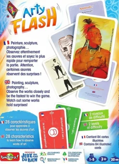 Jeux<Boutiques de musées Jeu Arty'Flash - Bioviva