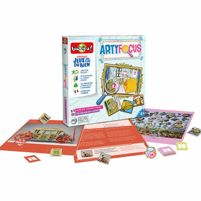 Boutiques de musées Jeu Arty'Focus - Bioviva