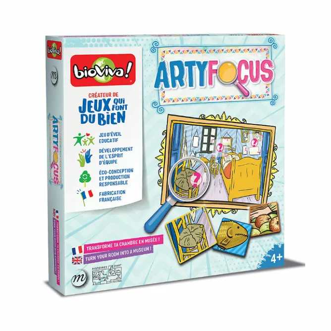 Boutiques de musées Jeu Arty'Focus - Bioviva