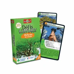Jeux<Boutiques de musées Jeu de cartes Défis nature - Arbres du monde - Bioviva