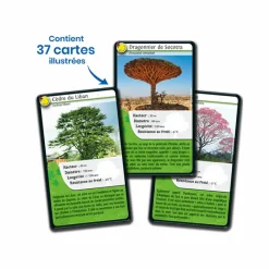 Jeux<Boutiques de musées Jeu de cartes Défis nature - Arbres du monde - Bioviva
