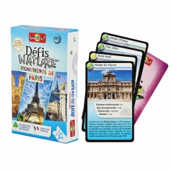 Jeux<Boutiques de musées Jeu de cartes Défis Nature - Monuments de Paris - Bioviva