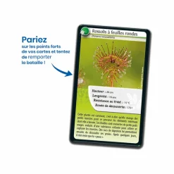 Boutiques de musées Jeu de cartes Défis nature - Super pouvoirs des plantes - Bioviva New