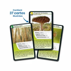 Boutiques de musées Jeu de cartes Défis nature - Super pouvoirs des plantes - Bioviva New