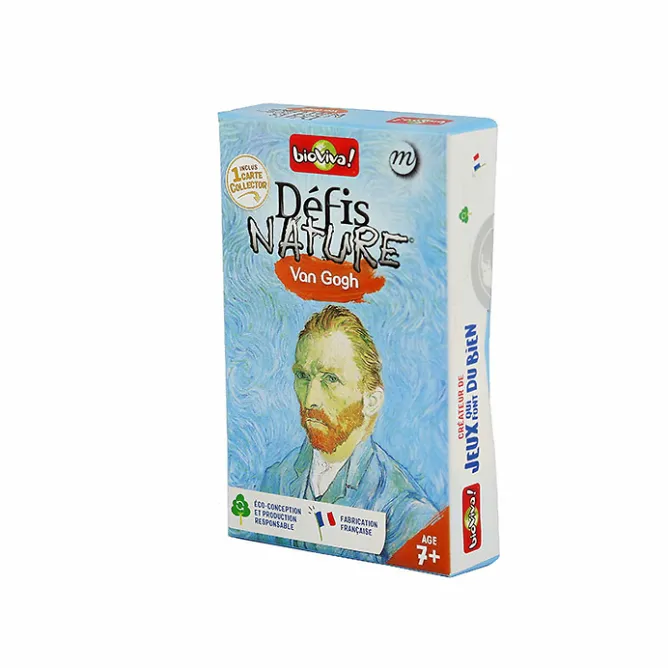 Boutiques de musées Jeu de cartes Défis Nature - Van Gogh - Bioviva New