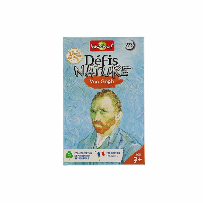 Boutiques de musées Jeu de cartes Défis Nature - Van Gogh - Bioviva New