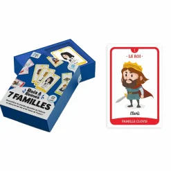 Boutiques de musées Jeu de 7 familles Rois et Reines de France Best