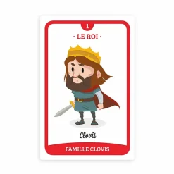 Boutiques de musées Jeu de 7 familles Rois et Reines de France Best