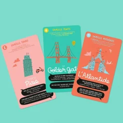 Boutiques de musées Jeu de 7 familles Super endroits - Minus Éditions Outlet