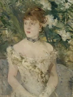 Affiches D'Art Encadrées<Boutiques de musées Jeune femme en toilette de bal (affiches d'art encadrées)