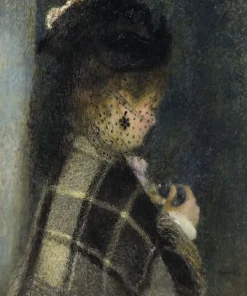 Boutiques de musées Jeune femme à la voilette (panneaux aluminium) Sale