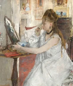 Boutiques de musées Jeune femme se poudrant (panneaux aluminium) Online