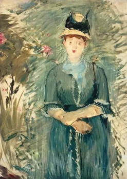 Boutiques de musées Jeune fille dans les fleurs (toiles sans cadre) Best