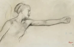 Boutiques de musées Jeune fille spartiate (affiches d'art encadrées)