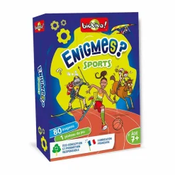 Boutiques de musées Jeu Énigmes -Sports - Bioviva Clearance