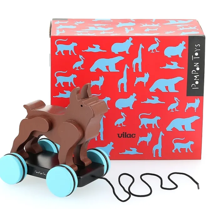 Boutiques de musées Jouet à traîner Boston Terrier, Toy - François Pompon - Pompon Toys Clearance