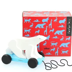 Boutiques de musées Jouet à traîner Ours blanc - François Pompon - Pompon Toys Online
