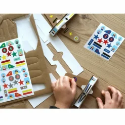 Boutiques de musées Kit créatif 6 avions à construire + Stickers Discount