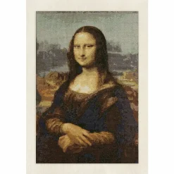 Boutiques de musées Kit point de croix Léonard de Vinci La Joconde - DMC x Louvre New