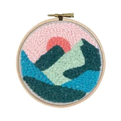 Loisirs Créatifs<Boutiques de musées Kit Punch Needle 1 Motif - Montagnes