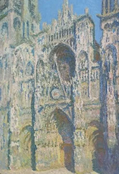 Toiles Sur Châssis|Panneaux Acryliques<Boutiques de musées La Cathédrale de Rouen. Le portail et la tour Saint-Romain, plein soleil (toiles sur châssis)