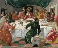 Boutiques de musées La Cène ou Le Dernier Repas du Christ (détail) (toiles encadrées) Best