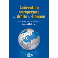 Constitution, Institutions Et Droit<Boutiques de musées La Convention européenne des droits de l'Homme - 4e édition