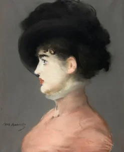 Boutiques de musées La femme au chapeau noir: portrait d'Irma Brunner la Viennoise (panneaux aluminium)