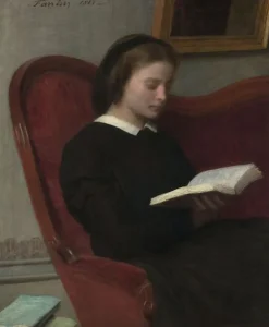 Toiles Sur Châssis|Toiles Sans Cadre<Boutiques de musées La liseuse : Marie Fantin Latour, soeur de l'artiste (toiles sur châssis)