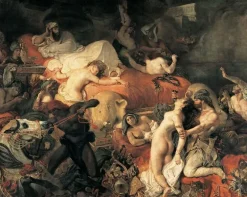 Toiles Sur Châssis<Boutiques de musées La Mort de Sardanapale (toiles sur châssis)
