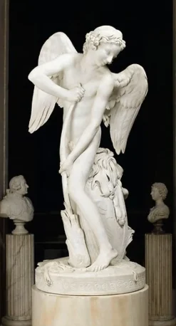 Boutiques de musées L'Amour taillant son arc dans la massue d'Hercule (toiles sans cadre) Sale
