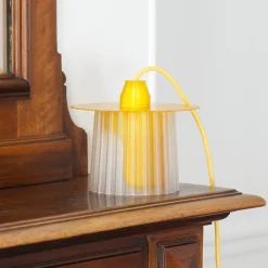 Design<Boutiques de musées Lampe Amanda - Jaune - Warren & Laetitia