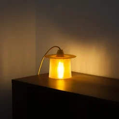 Design<Boutiques de musées Lampe Amanda - Jaune - Warren & Laetitia