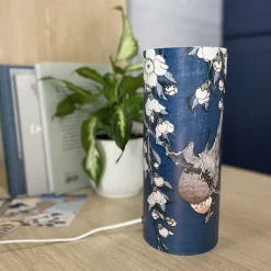 Boutiques de musées Lampe Katsushika Hokusai - Bouvreuil et cerisier Sale