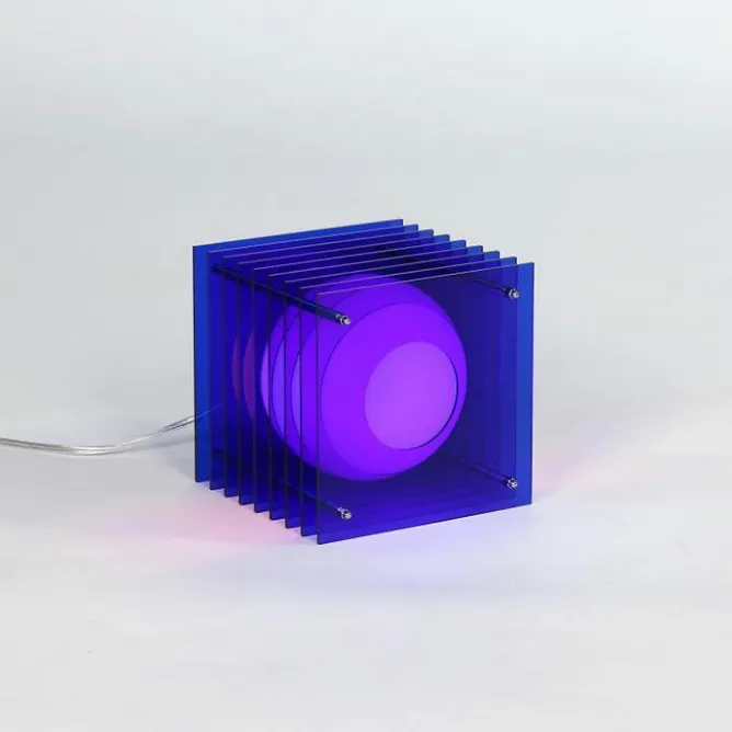 Boutiques de musées Lampe Lop Carré Bleu - BẰNG Hot