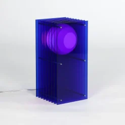 Boutiques de musées Lampe Lop Rectangle Bleu - BẰNG Sale