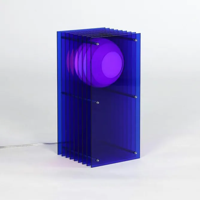 Boutiques de musées Lampe Lop Rectangle Bleu - BẰNG Sale