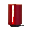 Boutiques de musées Lampe pivotante à poser - Charlotte Perriand - Nemo Lighting - Rouge carmin Best
