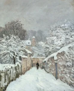Panneaux Aluminium|Toiles Sans Cadre<Boutiques de musées La neige à Louveciennes (panneaux aluminium)