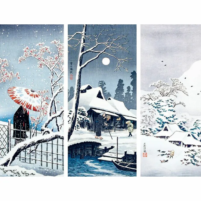 Livres D'Art<Boutiques de musées La neige par les grands maîtres de l'estampe japonaise