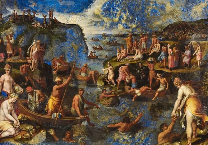 Toiles Sur Châssis|Toiles Sans Cadre<Boutiques de musées La Pêche des perles aux Indes (toiles sur châssis)