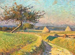 Boutiques de musées La Plaine en septembre (détail) (affiches d'art) Online