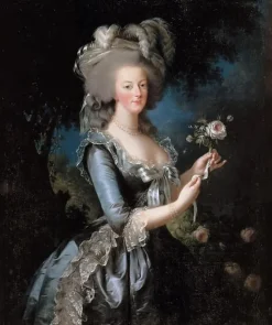 Boutiques de musées La reine Marie-Antoinette dit "à la Rose" (1755-1793) (affiches d'art encadrées) Best
