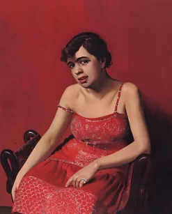 Toiles Sur Châssis|Toiles Sans Cadre<Boutiques de musées La roumaine à la robe rouge (toiles sur châssis)