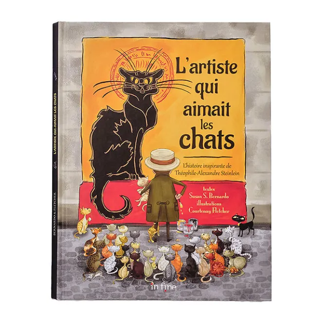 Boutiques de musées L'artiste qui aimait les chats - L'histoire inspirante de Théophile-Alexandre Steinlen Clearance