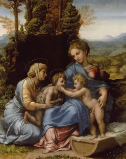 Toiles Encadrées|Toiles Sans Cadre<Boutiques de musées La Sainte Famille, dite la Petite Sainte Famille (toiles encadrées)