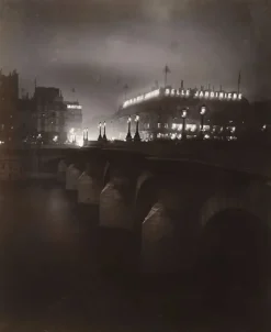 Boutiques de musées La Samaritaine et Belle Jardinière, magasins de confection, dans la nuit (panneaux aluminium) Clearance